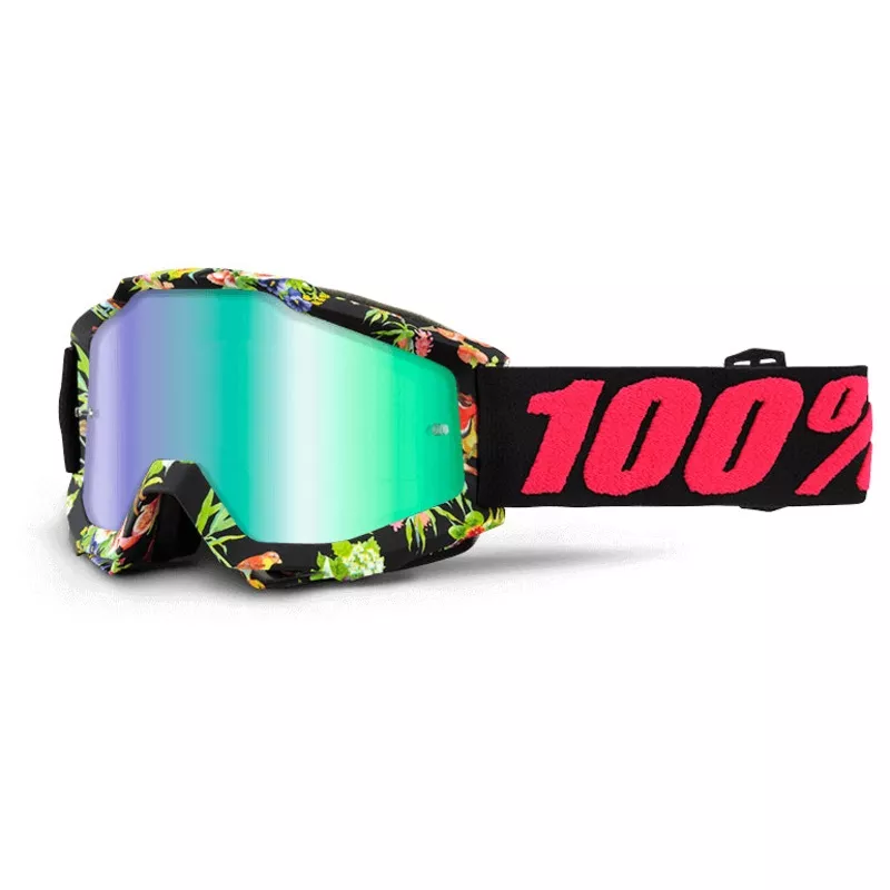 100% Accuri Goggles-Chapter 11-Mirror Green Lens