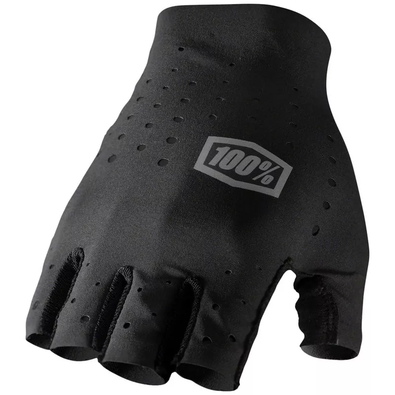 100% Sling Gloves - Black Full Finger Womens Small
