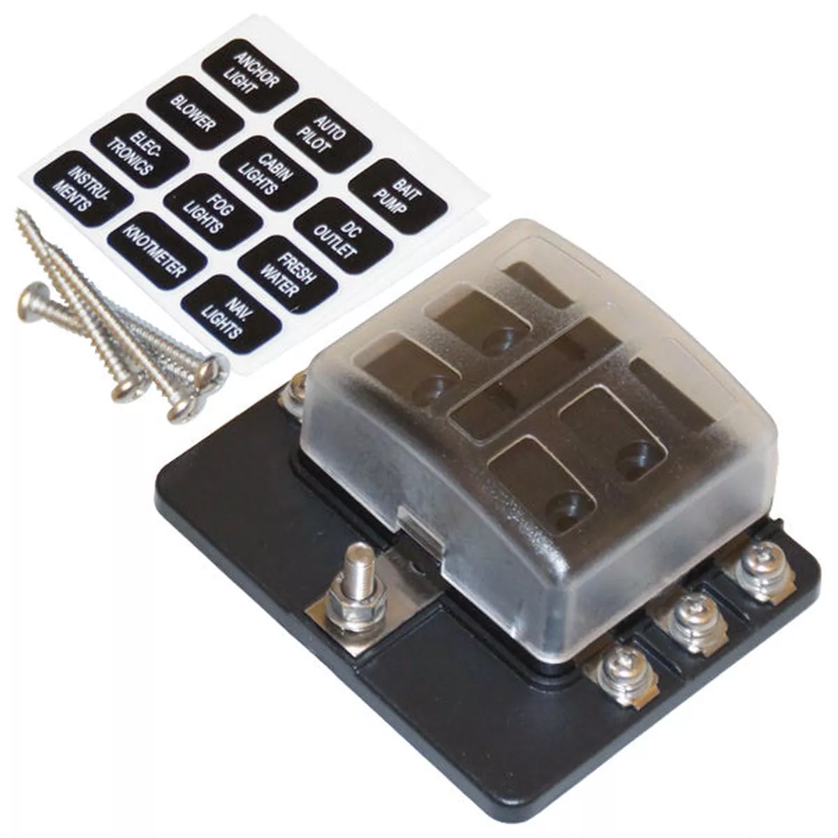 1852 Sikringsholder med LED