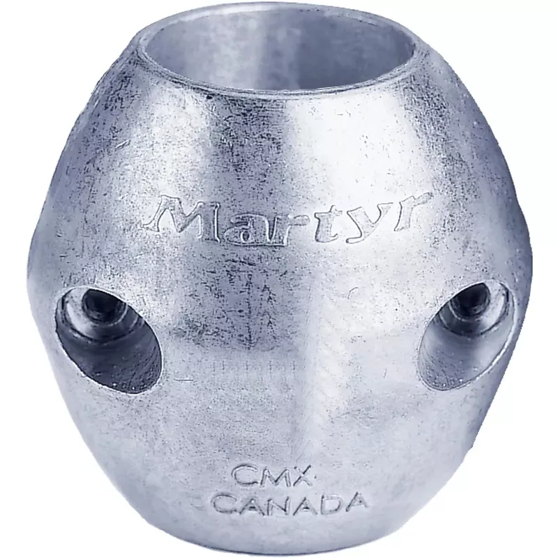 2 inch Zinc Streamlined Shaft Anode | Martyr CMX09