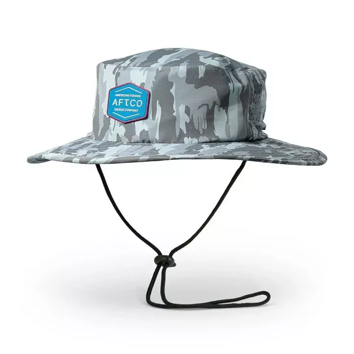 AFTCO Tropics Booney Hat – Steel Current Camo