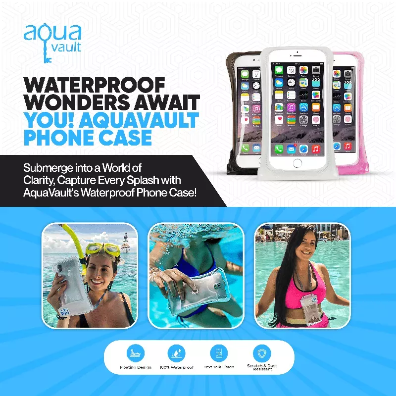 AquaVault Waterproof Phone Case