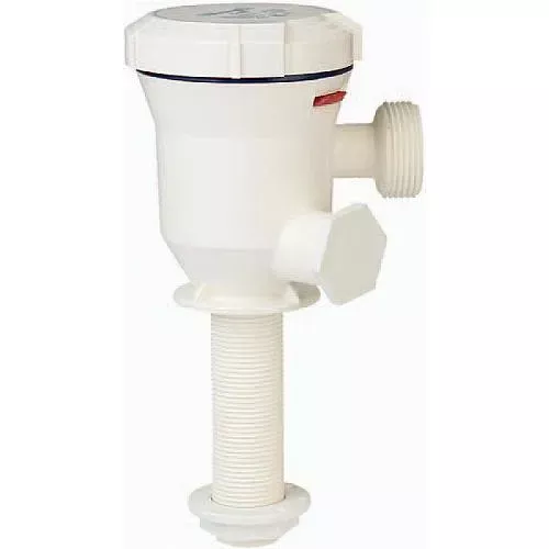 Attwood 56404 Tsunami MK 2 Cartridge Aerator Pump, 500 GPH, Long Straight Inlet.