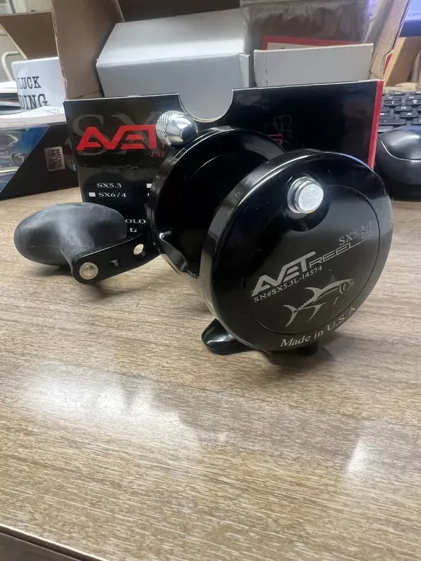 Avet Reels SX5.3 LH Black Lefty Left Hand