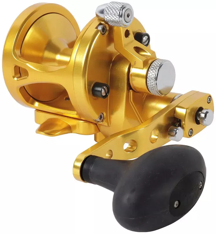 Avet SX 6/4 G2 NGP 2-Speed Reel – Gold (No Glide Plate)