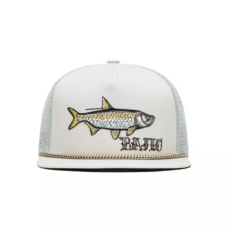 BAJIO Tarpon Trucker Hat – Grey One Size