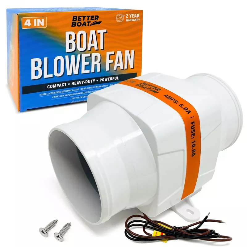Better Boat – Boat Blower Fan Inline 12v