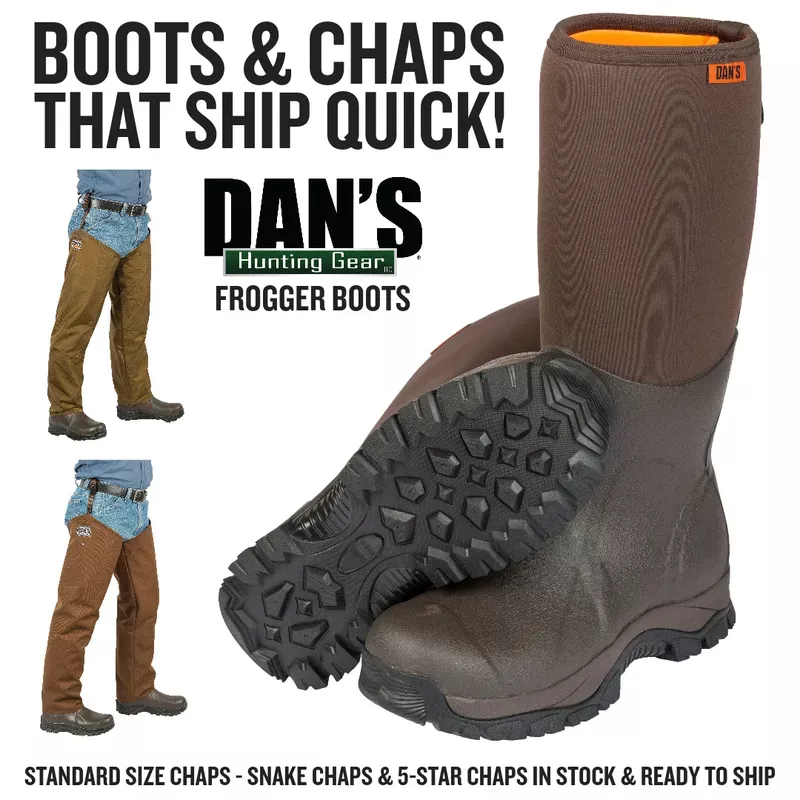 Boots & Chaps That Ship QUICK – Dan’s Frogger Boot with Dan’s Chaps