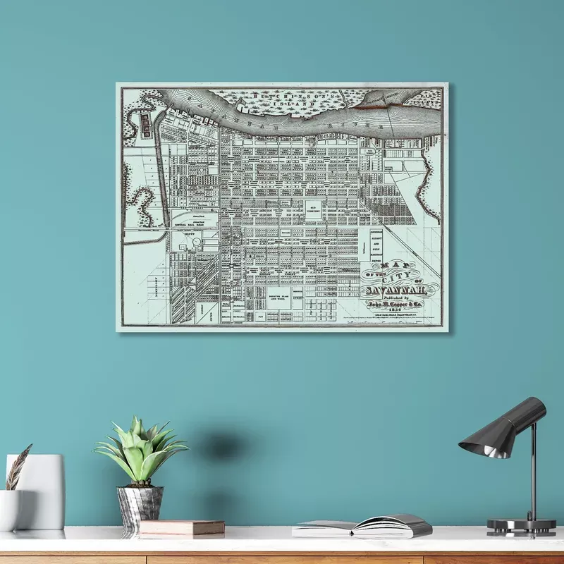 City of Savannah, Georgia 1856