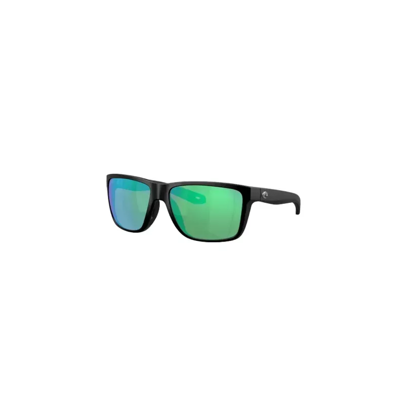 Costa Broadbill Matte Black/Green Mirrored Sunglasses 580G