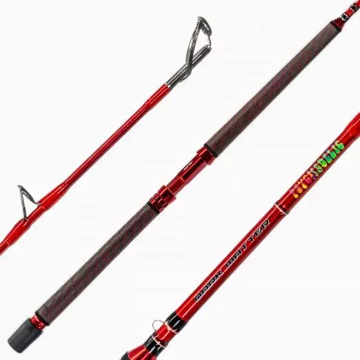 Dark Matter P7C-Z-R Psychedelic Z Fast Red Casting Rod 7′ 20-60lb