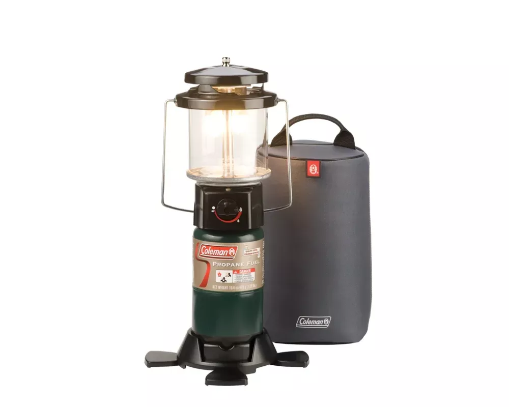 Deluxe PerfectFlow Propane Lantern with Soft Carry Case