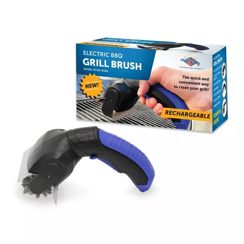 Flame King Electric BBQ Grill Cleaning Brush