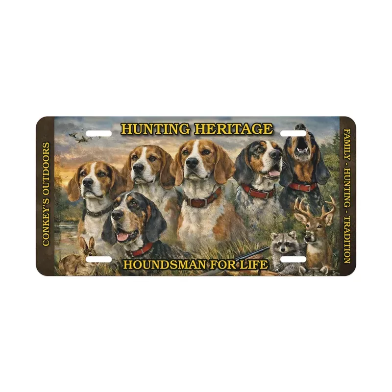 Hunting Heritage License Plate