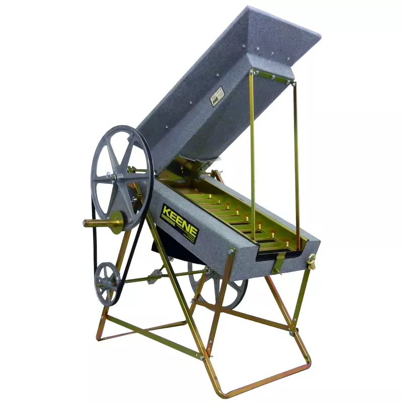 Keene Mini Dry Washer DW212V – 12‑Volt & Hand Crank Gold Prospecting Combo
