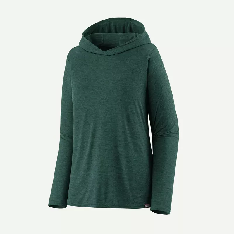 Patagonia Women’s Capilene Cool Daily Hoody (Deschutes Angler Logo)