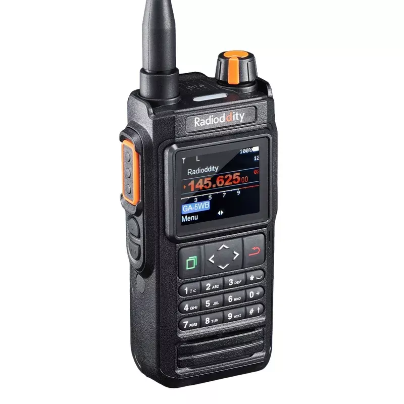 Radioddity GA-5WB Handheld VHF Radio – Waterproof & USB-C Charging