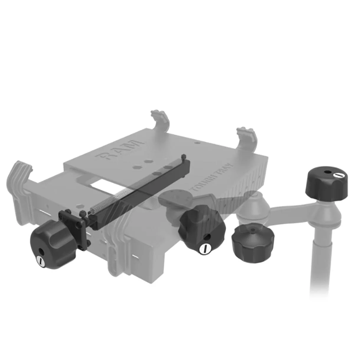 RAM Mount RAM Safe-N-Secure Locking Kit f/RAM Tough-Tray Swing Arms [RAM-234-LKU]