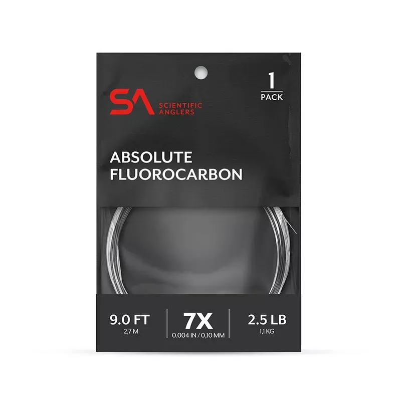 Scientific Anglers Absolute Fluorocarbon 9′ Leader
