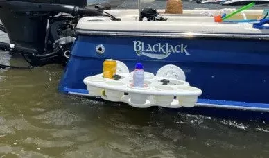 SeaSucker Party Barge – Vertical – White
