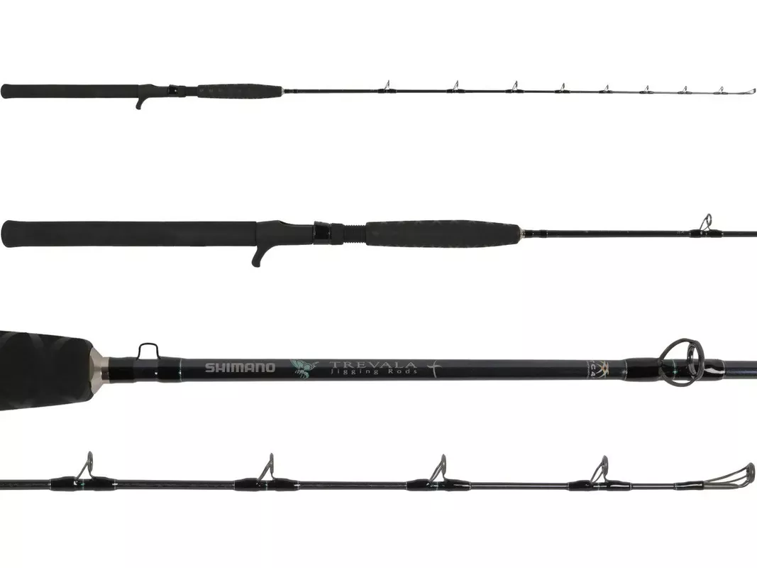 Shimano 6′ 3 ” Trevala Medium / Heavy Casting Jigging Rod 50-100lb. 110g-240g.