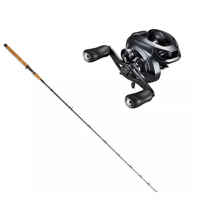 Shimano Chronarch G 151 HG with PGC 8-17 7’0 ” CHAOS Gold Combo