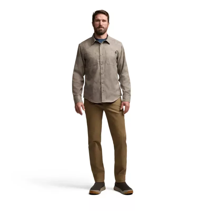 Sitka M’s Bridger Camo LS Flannel – DQ