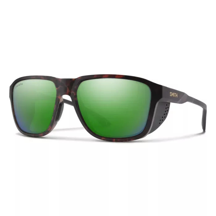 Smith Embark Sunglasses – Matte Tortoise / ChromaPop Polarized Green Mirror Lens