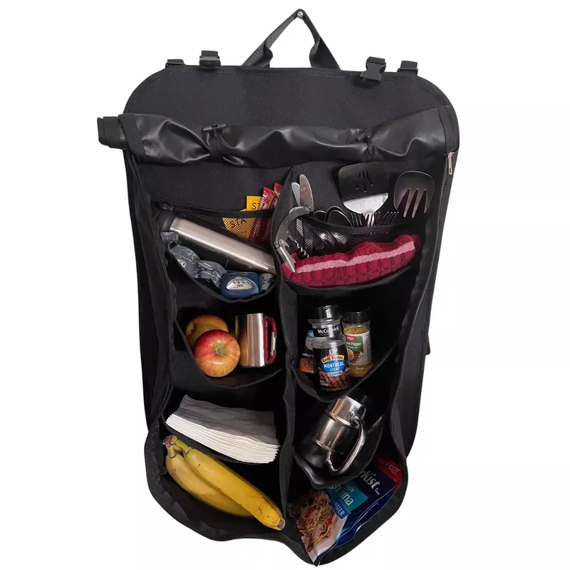 Tailgaters Tire Table Camp Organizer Hanging Storage Bag