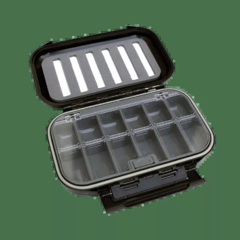 TROPHY ANGLER CLEARTOP DS SLIT FOAM JIG BOX LARGE