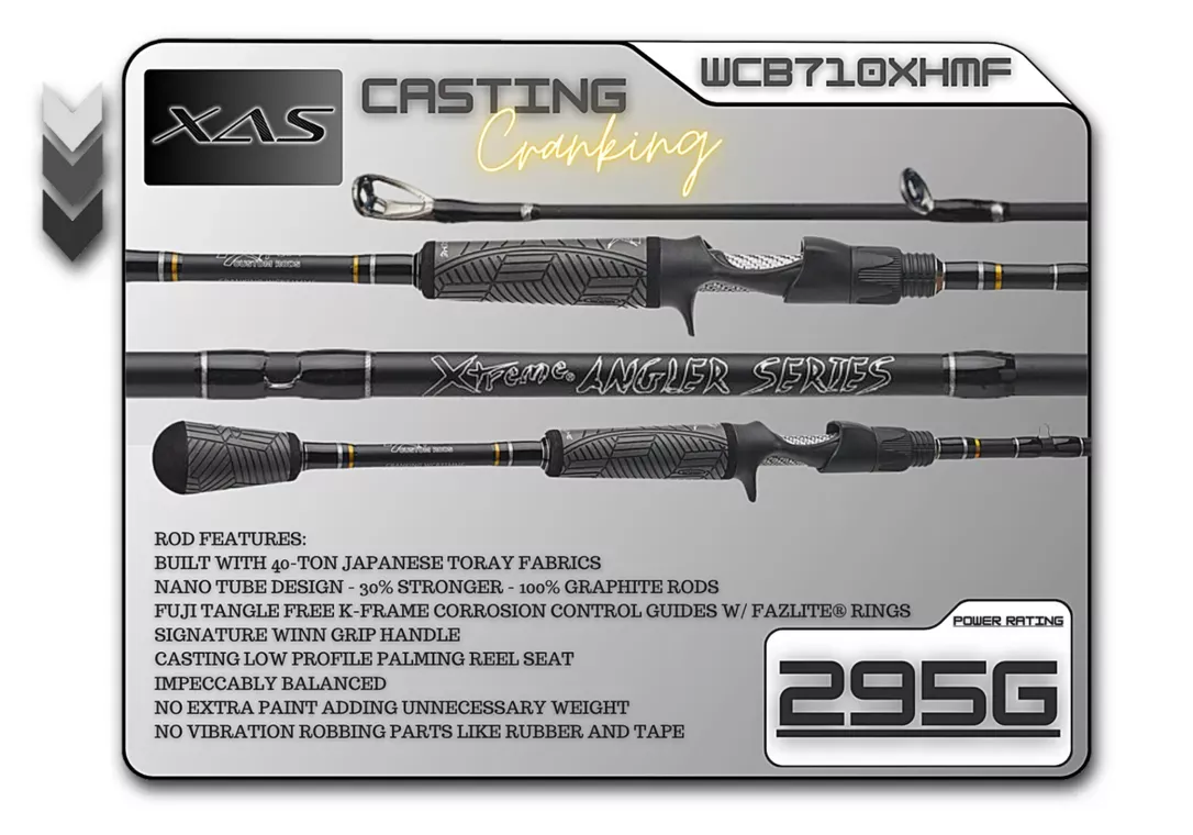 WCB710XHMF 7’10 ” Xtra-Hvy Mod-Fast **Cranking**