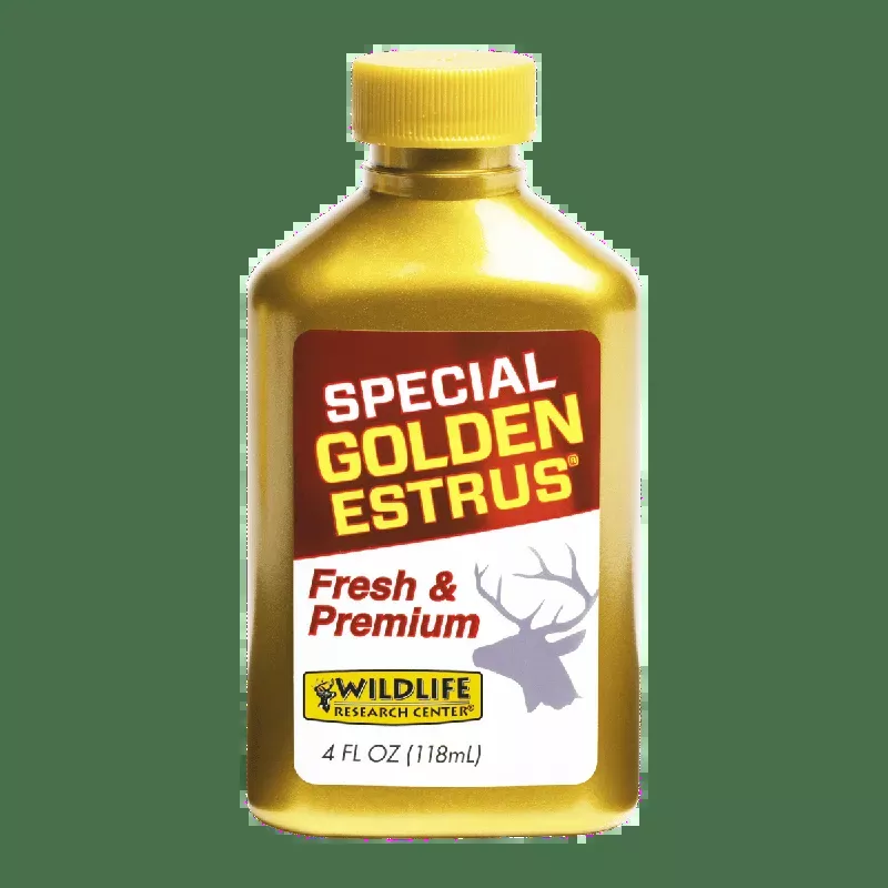WILDLIFE RESEARCH SPECIAL GOLDEN ESTRUS – 4 OZ DEER ATTRACTANT