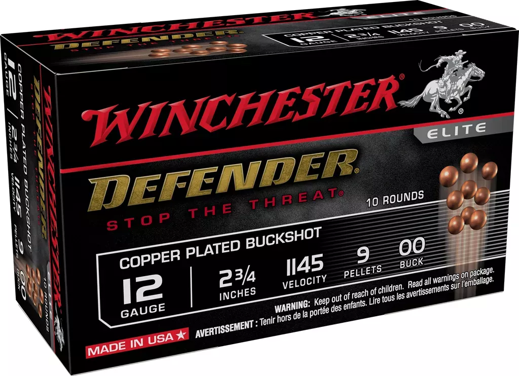 Winchester Defender – 12GA – 2 3/4 ” – 00