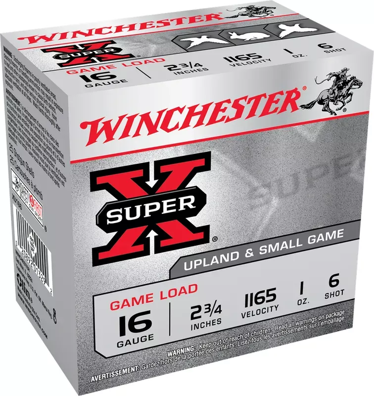 Winchester Super-X – 16GA – 2 3/4 ” – 6