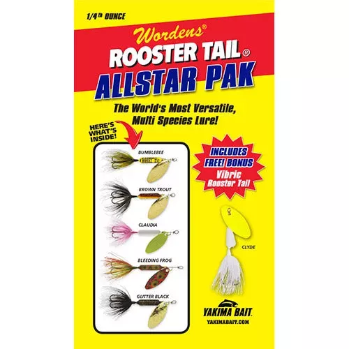 Yakima Bait Rooster Tail Box Kit 1/16 Oz