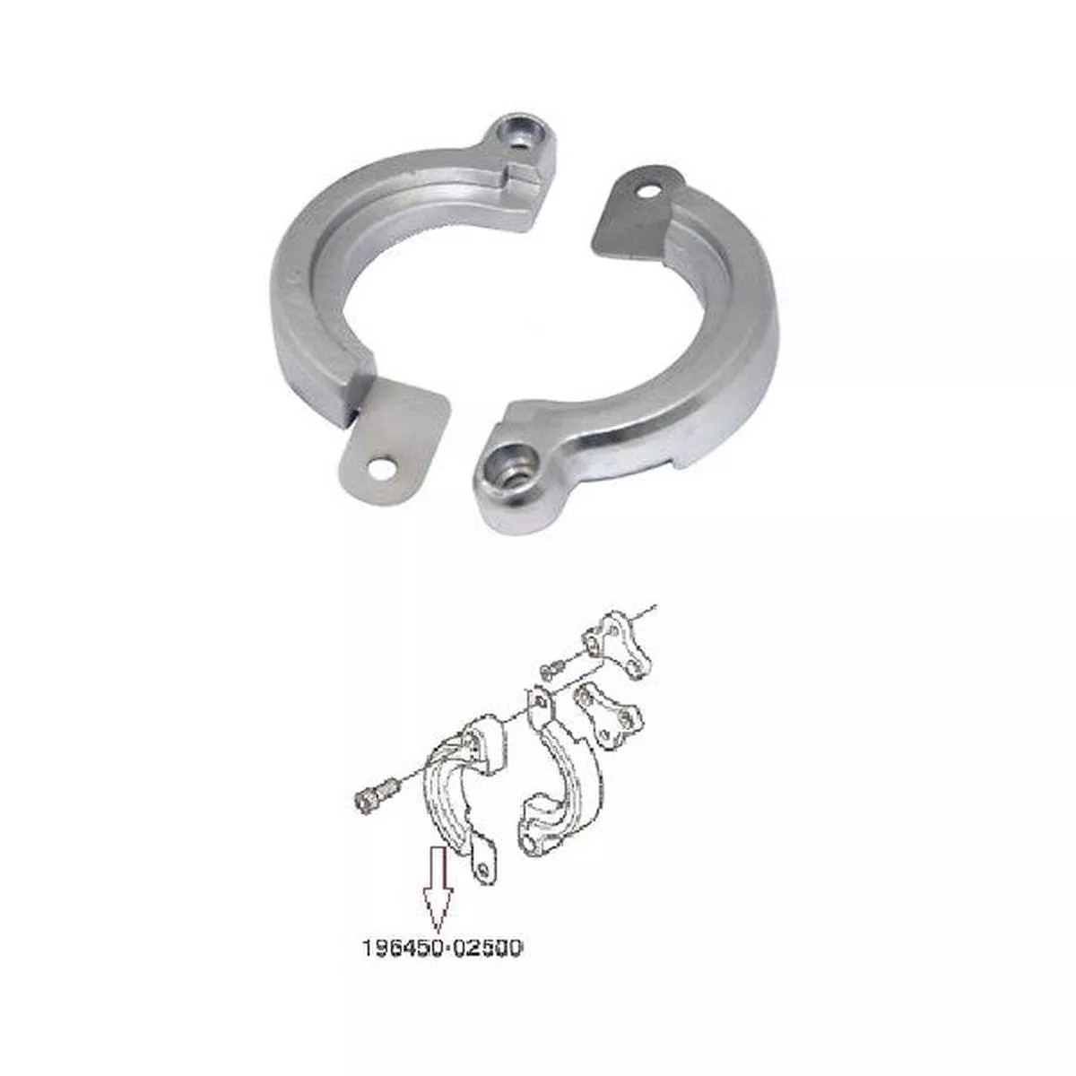 Yanmar S Drive Aluanode.