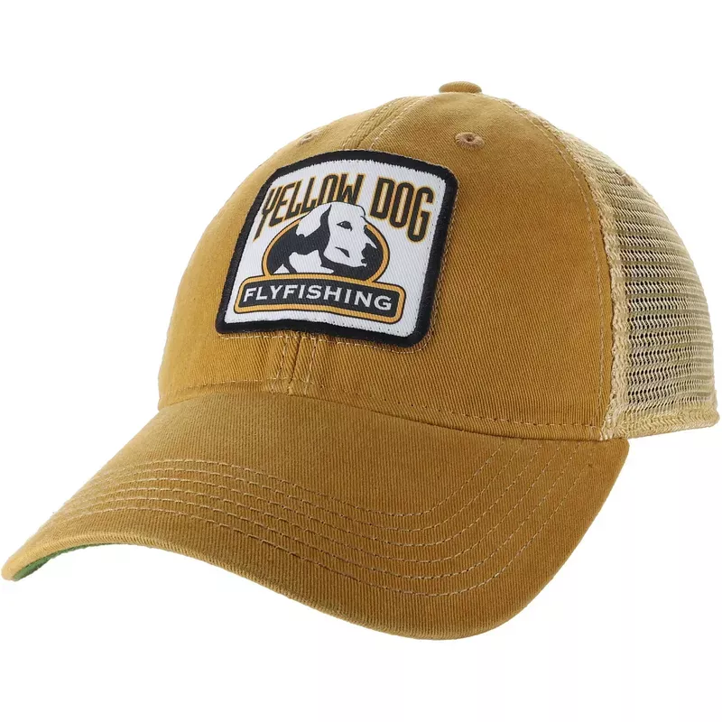 Yellow Dog Old Favorite Trucker Hat – Yellow