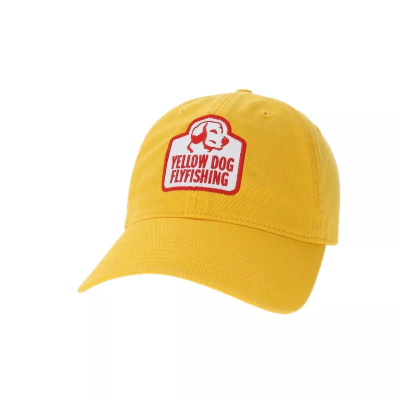 Yellow Dog Relaxed Twill Hat – Gold