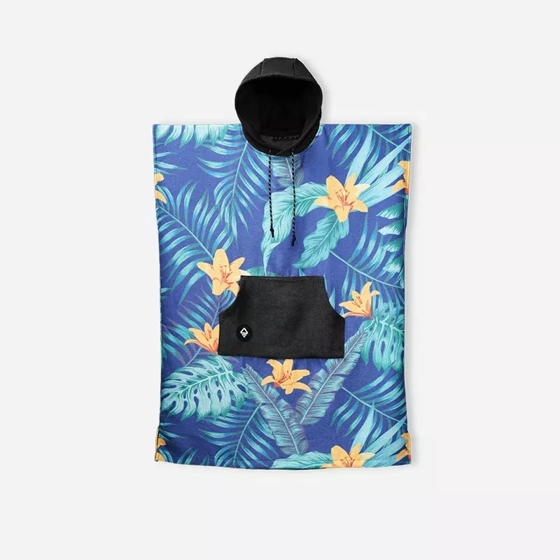 Youth Changing Poncho