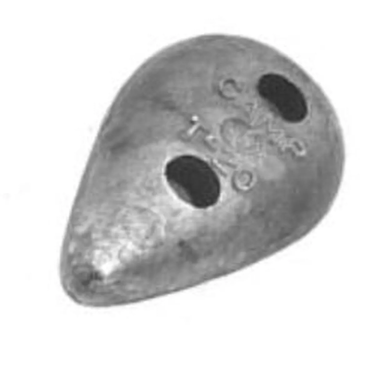 Zinc Tear Drop 3 1/2"